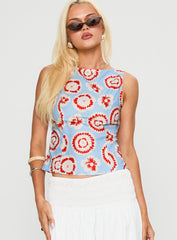 Lilitina Top Multi Floral