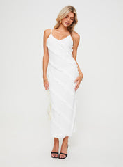 Lars Maxi Dress White