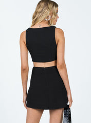 Motel Kenaya Top Black