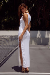 Balin Midi Dress - White