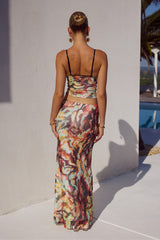 Cici Maxi Skirt - Sonara Print