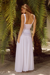 Denver Maxi Dress - White