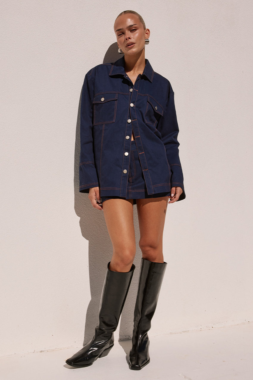 VERONICA JACKET - NAVY