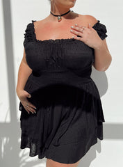 The Love Galore Romper Black Curve