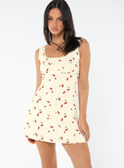 Dasha Mini Dress Cherry