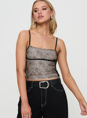 Maidenwell Contrast Top Multi
