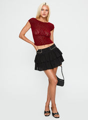 Nova Top Maroon