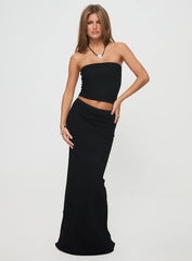 Just Like That Maxi Skirt Black