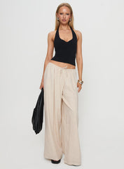 Beach Comber Linen Pant Beige
