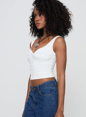 Una Top White