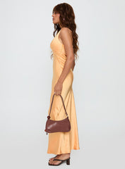 Good For You Halter Maxi Dress Orange