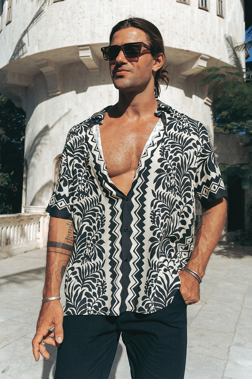 AZARIAH SHIRT - BLACK
