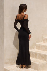 Nissa Maxi Dress - Black