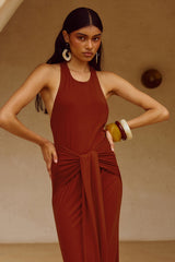Judah Maxi Dress - Red