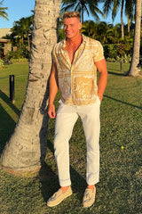 Havanna Shirt - Tan/White